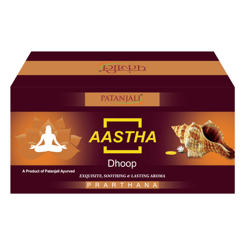 Patanjali Aastha Prarthana Dhoop - 10 Stick
