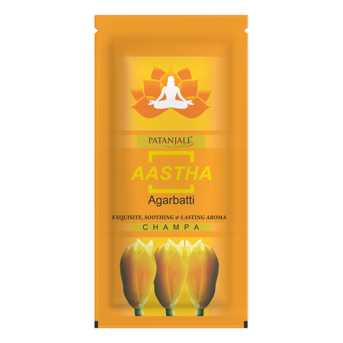 Patanjali Aastha Agarbatti Champa