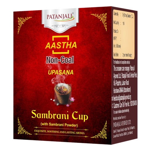 Patanjali Aastha Sambrani Cup 90G