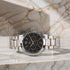 Titan Workwear Quartz Multifunction Brown Dial Stainless Steel Strap watch for Men