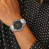 Titan Workwear Quartz Multifunction Brown Dial Stainless Steel Strap watch for Men