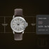 Titan Quartz Multifunction Silver Dial Leather Strap Watch for Men
