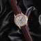 Titan Quartz Multifunction White Dial Leather Strap Watch for Men