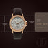 Titan Quartz Multifunction White Dial Leather Strap Watch for Men