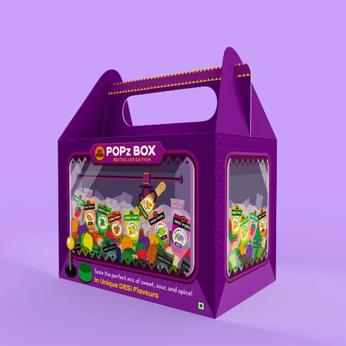 Go Desi POPz Gift Basket 6 variants Natural with Jaggery