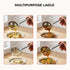 Vinod Stainless Steel Basting Serving Ladle Serving Spoon Karchi Set of 2 25 cm Highest Grade Stainless Steel Rust Free Dishwasher Safe No 3
