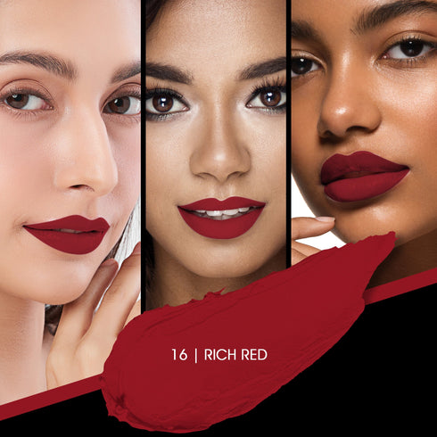 Colors Queen Kiss Lips Non-Transfer Matte Lipstick – 24 Bold Shades