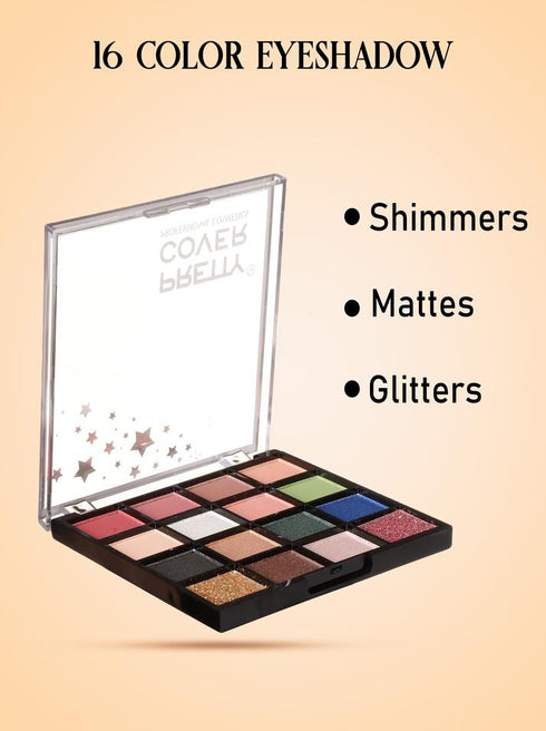 Pretty Cover 16 Shade Eyeshadow Pallet