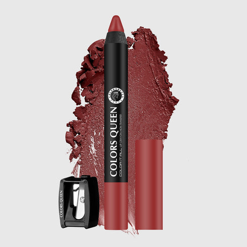 Colors Queen Matte Lip Crayon – 27 Bold Shades