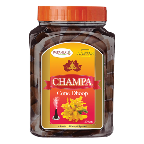 Patanjali Aastha Champa Cone Dhoop