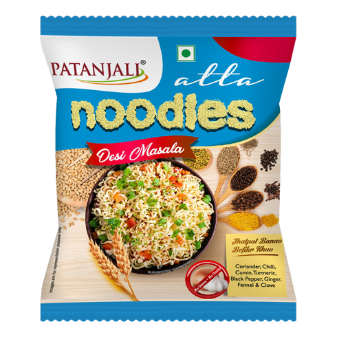 Patanjali Atta Noodles Desi Masala 60g