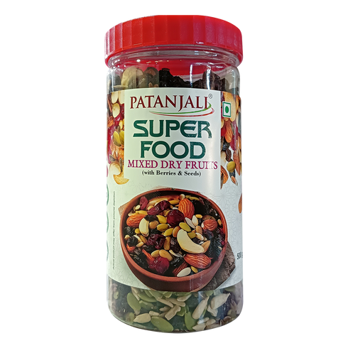 Patanjali Mix Dry Fruits With Berries & Seed 500 G
