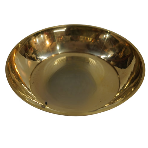 Brass Round Plate Bowl 83g Pack of 1
