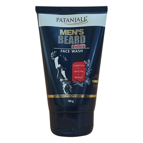 Patanjali Men's Beard Entice Face Wash|100g
