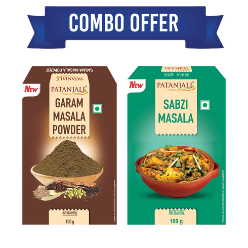Patanjali Combo Garam Masala+ Sabzi Masala