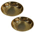 Brass Round Plate Bowl 83g Pack of 2