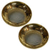 Brass Round Plate Bowl 83g Pack of 2
