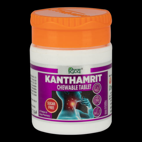 Patanjali Divya Kanthamrit Chewable Tablet
