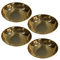 Brass Round Plate Bowl 83g Pack of 4