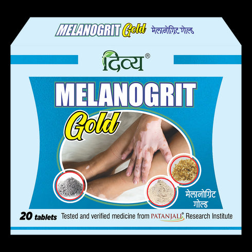 Patanjali Divya Melanogrit Gold Tablets