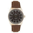 Titan Men's Timeless Charm: Men's Analog Watch with Black Dial and Brown Leather Strap Watch