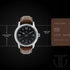 Titan Quartz Analog Black Dial Leather Strap Watch for Men