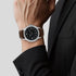 Titan Quartz Analog Black Dial Leather Strap Watch for Men
