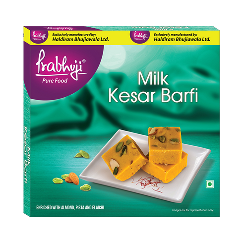 Prabhuji Milk Kesar Barfi