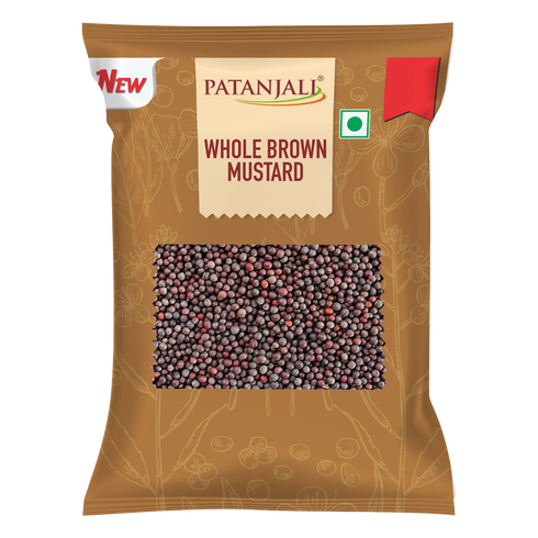 Patanjali Whole Brown Mustard (Rai)