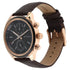 Titan Quartz Multifunction Black Dial Leather Strap Watch for Men