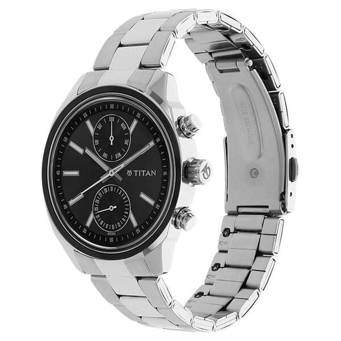Titan Men's Metropolitan Luxe Two-Tone Stainless Steel Bracelet Watch