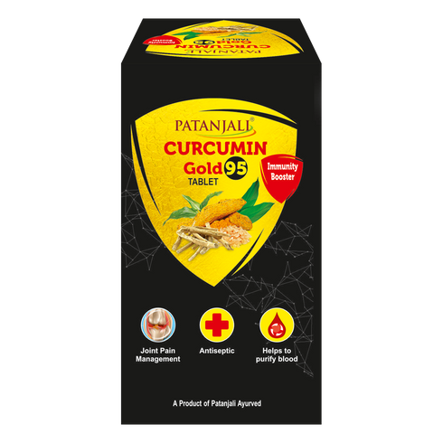 Patanjali Curcumin Gold 60 Tablets