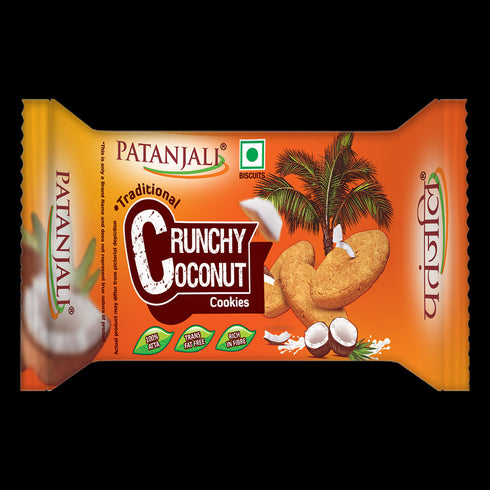 Patanjali Crunchy Coconut Cookies