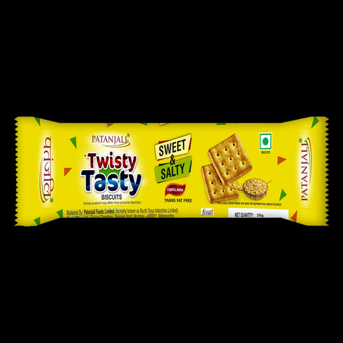 Patanjali Twisty Tasty Biscuits|70g