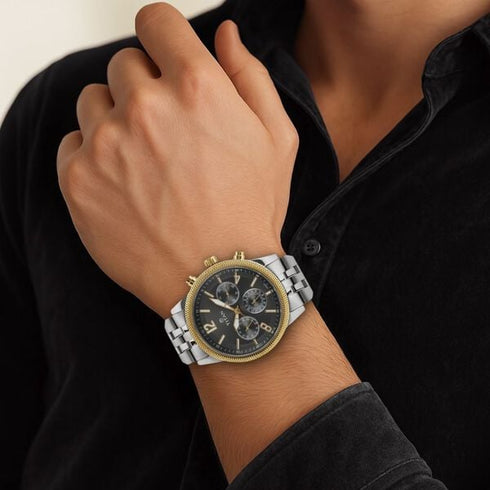 Titan Men's Metropolitan Luxe Two-Tone Stainless Steel Bracelet Watch