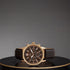 Titan Men's Metropolitan Luxe: Multifunction brown Dial with leather Strap