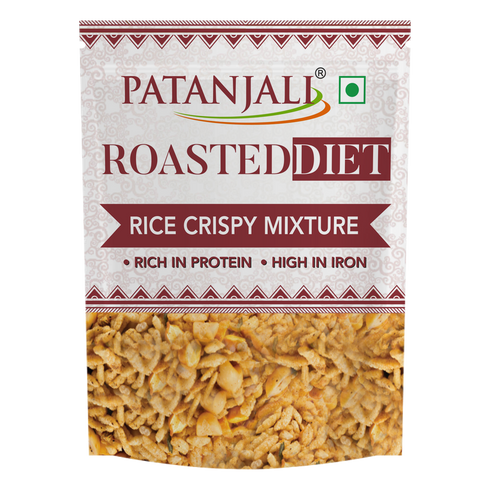 Patanjali Roasted Diet Rice Crispy Mixture 125g