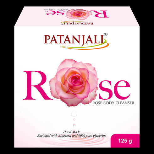 Patanjali Rose Kanti Body Cleanser Soap