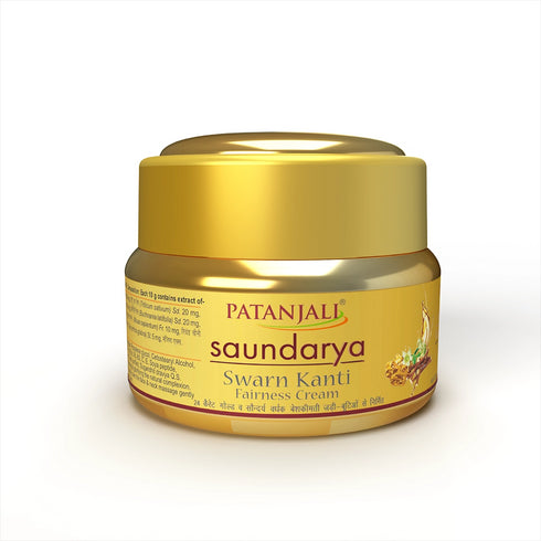 Patanjali Saundarya Swarna Kanti Fairness Cream - 15g