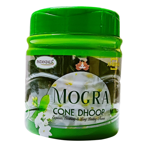 Patanjali Aastha Mogra Cone Dhoop