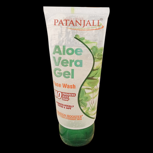 Patanjali Aloevera Gel Face Wash|60ml