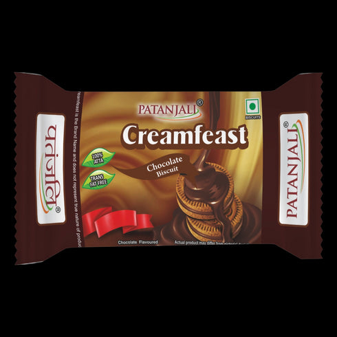 Patanjali Creamfeast Chocolate Biscuits 41g