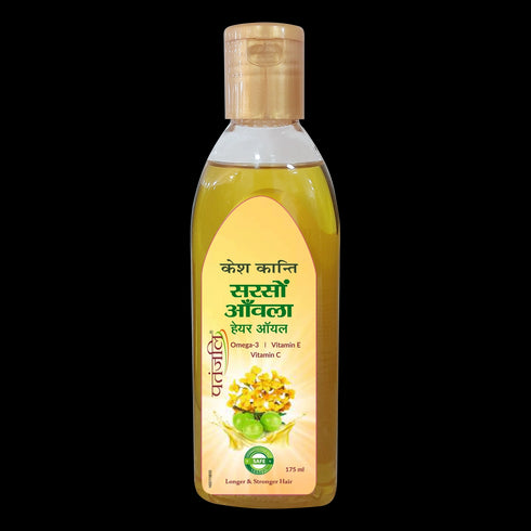 Patanjali Kesh Kanti Sarson Amla Hair Oil