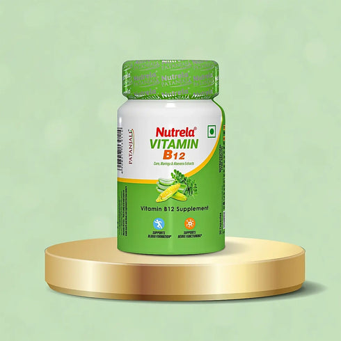 Patanjali Nutrela Vitamin B12 Bio Fermented Capsules