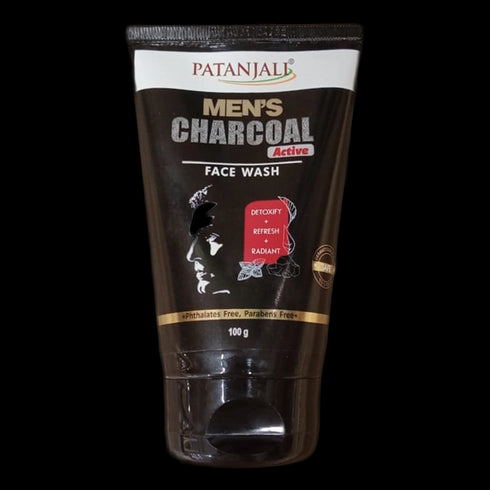 Patanjali Men's Charcoal Active Face Wash