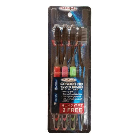 Patanjali Toothbrush Carbon HD
