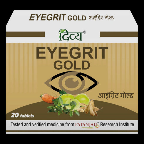 Patanjali Divya Eyegrit Gold Tablet 20 Tabs