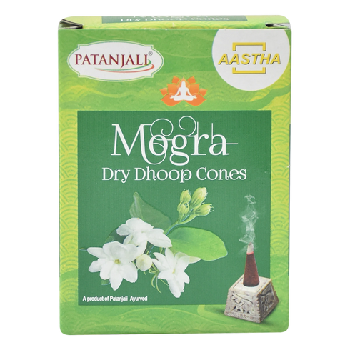 Patanjali Aastha Mogra Dry Dhoop Cone