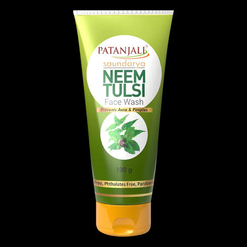 Patanjali Saundarya Neem Tulsi Face Wash - 100g