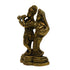 Brass Radha Krishna Idol with Flute 409g